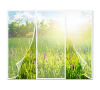 Fly Door 220x240cmDu Foldable Mesh ct Protector Double Opening Breathable Design Easy Installat White Color