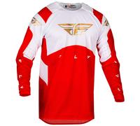 Fly Evo 2024 DST Jersey - Red / White / Red Iridium