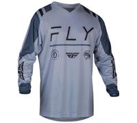 Fly Racing F-16 2024 Motocross Jersey, grey, size XL