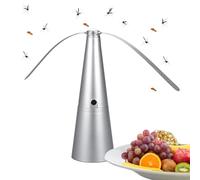 Fly Fan for Tables, Portable Table Fly Spinner Keep and Away From Your Food for Outdoor/Indoor, Restaurants, Patio, Kitchen, Picnic, Party, BBQ