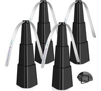 Fly Fans for Tables 4 Pack - Portable Automatic Picnic Table Food Repellent Fans Spinner for Restaurant, Party, Home