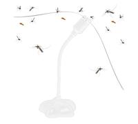 Fly Fans For Tables, Outdoor Fly Zapper Fan, Household Automatic Soft Flys Fans, Convenient Flys Spinner For Outdoor Indoor Keep Fl-y Away And Keep Your Foods Clean For Home Kitchen