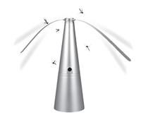 Fly Fans for Tables, Portable Fly Fan with Soft Blades, Silent Electric Fly Repellent Fan Tabletop Insect Spinner to Keep Flies Away from Food, Indoor & Outdoor Use for BBQs, Picnics, Camping (1PCS)