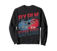 Fly Film Explore Drone Urban Experience Sweatshirt