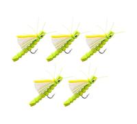 Fly Fishing Baits - Attractors for Bar | 5X Realistic Baits to Capture Locusts to Attract Fish Effectively