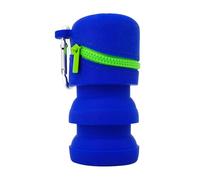 Fly Fishing Box, Fly Boxes for Fly Fishing, Foldable Silicone Fly Boxes with Zip, Portable Multifunctional Trash Bin, Fishing Accessories with Hooks for Rivers, Lakes, Streams, Oceans