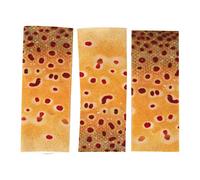 Fly Fishing Finger Guard, 3 Pack Fly Line Stripping Guard Finger Protector with Fish Skin Pattern for Fishing Tool Accessory