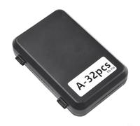 Fly Fishing Flies Kit 3224pcs with Dry, Wet, Nymphs, and Ants for Bass, Trout, Salmon, Suitable for Rivers, Swamps, and Multiple Seasonal Fishing (A-32PCS)