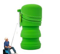Fly Fishing Fly Box - Foldable Silicone Zip Closure | Portable Multifunctional Container with Hook for Rivers Waterways Oceans, Tool Accessory