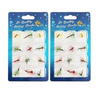 Fly Fishing Fly Fishing Lures Kits Dry/Wet Baits Lures Hook For Fish Trout With Sharpened Hook