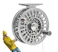 Fly Fishing Front Reel - Precision Casting Tool, Heavy Duty Aluminum Frame, Versatile Freshwater Reels | Robust Mechanism Saltwater Ready, Streamlined Design Ideal For River Pond Lake Fishermen