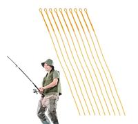 Fly Fishing Leader Fly Line Leader - Versatile Heavy Duty Fly Leaders 10 Pack Fly Fishing Line | Portable Fly Fishing Leaders for Stream Fishing & m