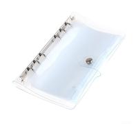 Fly Fishing Leader Wallet 10 Pockets Clear Tippet Case(Transparent)