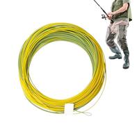 Fly Fishing Line - 100 Feet High Strength Wire for Fishings, Smooth Casting with Tapered Floating Design, Lightweight Line for Deep Sea, Pond, Boating, Trout, Catfish, Bass