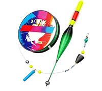 Fly Fishing Line | Highly Sensitive Wear-resistant Portable 100 m Pre-Assembled Fishing Line and Float Complete Set - for Anglers Beginners Men Outdoor Saltwater Lake River