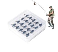 Fly Fishing Lure - Artificial Fishing Flies, Soft Fly Lures, Realistic Simulation Fishing Bait, Fishing Bait Equipment for Trout Salmon, Practical Accessories, Fly Fishing Outdoor, Deceptively Real