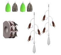 Fly Fishing Lures, Portable Lures, Portable Tools Realistic Multi Hook for Sea Fishermen River Lake and Other Water Bodies for Adventure Seekers