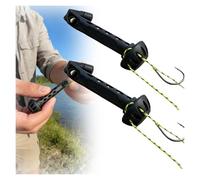 Fly Fishing Magnetic Fly Threader | Anglers' Tippet Threader, Universal Knot Assist Tool For Hook Threading, Fishing Accessory For Easy Rigging Of Small Flies & Tippet On Water(2PCS)