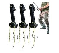 Fly Fishing Magnetic Fly Threader, Fishing Accessory to Easily Rig Small Flies & Tippet on Water, Hands-Free Knot Tying Aid Works with Most Hooks, tippets, and Fly Styles (3pcs)