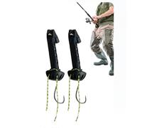 Fly Fishing Magnetic Fly Threader, Fishing Accessory to Easily Rig Small Flies & Tippet on Water, Hands-Free Knot Tying Aid Works with Most Hooks, tippets, and Fly Styles (2pcs)