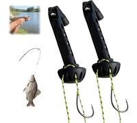 Fly Fishing Magnetic Fly Threader, Fishing Accessory to Easily Rig Small Flies & Tippet on Water, Make Fly Tying Simpler, Works with Most Hooks, tippets, and Fly Styles (2pcs)