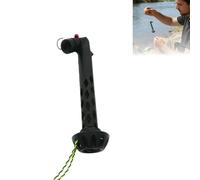 Fly Fishing Magnetic Fly Threader, Fishing Anglers Tippet Threader, Universal Knot Helper Knot Assist for Threading Hooks, Fishing Accessory to Easily Rig Small Flies & Tippet on Water (1pcs)