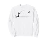 Fly Fishing Mayflies Nymphing Dry Trout Flies Sweatshirt