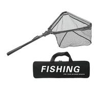 Fly Fishing Net | Folding Fishing Equipment - Kayak Net for Fishing | For Boyfriend Husband Father Thanksgiving Christmas Chinese Valentine's Day Boats Kayaks Canoes River Rivers