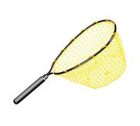 Fly Fishing Net - Trout Landing Net, Bass Catch Net | Rubber Mesh Fishing Net for Freshwater, Lightweight Catch and Release Net for Wating, Foldable Fish Pond Landing Net for River