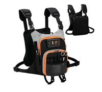 Fly Fishing Pack Tackle Gear Vest Sling | Fly Fishing Sling Pack for Bass Trout Catfish Tool Rig Lure Bait Travel Camping Kayak Saltwater