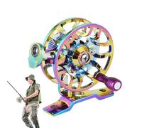 Fly Fishing Reel - 6.5x6x1.2cm, Multifunctional Metal Casting Coil, Lightweight Durable Construction | Stream Lake River Winter Sports Professional Angler Beginner Boat