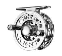 Fly Fishing Reel - Angler Gear, Smooth Drag Wheel | CNC Machined Spool Trout Line Holder Lightweight Alloy Tool for Lake Water Casting Setup Men Outdoor Fisherman Hand Equipment