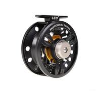 Fly Fishing Reel FB-75 Alloy 75Mm 1.7Kg Drag Smooth Left Right Hand For Trout Bass River Lake Angling Sport Black(FB75)