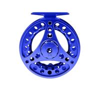 Fly Fishing Reel, Fly Reel 3/4 5/6 7/8 Fly Fishing Reel 2+1BB 1:1 Spool Reel Tackle Accessories for Trout(Blue,3 4)