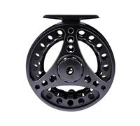 Fly Fishing Reel, Fly Reel 3/4 5/6 7/8 Fly Fishing Reel 2+1BB 1:1 Spool Reel Tackle Accessories for Trout(Black,3 4)