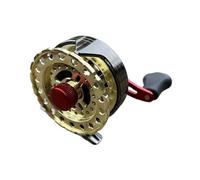 Fly Fishing Reel, Fly Reel AluminumIce Fishing Reel Max Drag 10 KG Right/Left Handed Fish Raft Reels Ice Fly Winter Fishing Vessel Ultra-light 6+1BB Wheel(Left-hand)