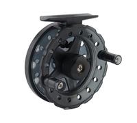 Fly Fishing Reel, Fly Reel Double Handle Diameter 7.5 cm / 2.95 inch 2BB Ice Fishing Reel Lure Fishing Hand Rod Front Wheel with Reverse Switch