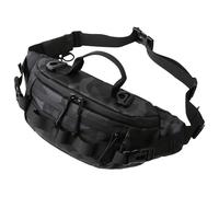 Fly Fishing Shoulder Bag Waterproof Fishing Tackle Bag with Waist Strap - Portable Hiking Fanny Pack Outdoor Accessories for Running, Cycling, Hiking, Large, Multicolored, Camouflage, Refer to