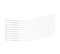 Fly Fishing Tapered Leaders, 5-Pack Nylon Copolymer Line With Loops