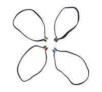 Fly Fishing Tippet | Fishing Tippet Spool Ring | 4 Piece Elastic Gadget Wire Leader Threader Portable Spooling Tackle for Sports Freshwater Saltwater Catfish Bass Carp Trout