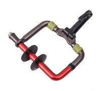 Fly Fishing Tippet Holder Spool With Line, Aluminum Alloy Leader Spool Organizer With Self-cutting Groove, Luminous Sleeve For Night Fishing, Backpack Clip Fishing Gear (Red)