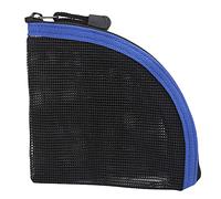 Fly Fishing Tippet Storage Wallet, Nylon Mesh, 7 Slots, Compact Lightweight - Durable Material, Secure Zipper Closure, Perfect for Outdoor Fishers (L)