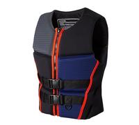 Fly Fishing Vest Adjustable Comfortable Design Durable Elastic Padding For River Angling Stream Fishing Outdoor Recreation(black,XXL)