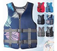 Fly Fishing Vest Adjustable for Stream Angling River Casting Outdoor Adventures(Blue A,XL)