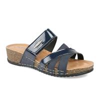 Fly Flot Adjustable Fasten Strappy Sandals - Blue Size 5