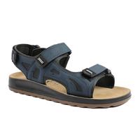 Fly Flot Anatomic Adjustable Fit Sandals - Navy Size 9