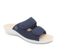 Fly Flot Dual Adjustable Strap Mule Sandals - Navy Size 9