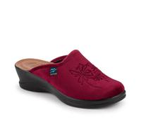 Fly Flot Engraved Self-Moulding Mules - Burgundy Size 6