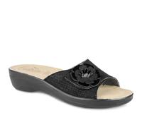 Fly Flot Mule Sandals - Black Size 2