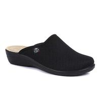 Fly Flot Wide-Fit Anatomic Clogs - Black Size 6